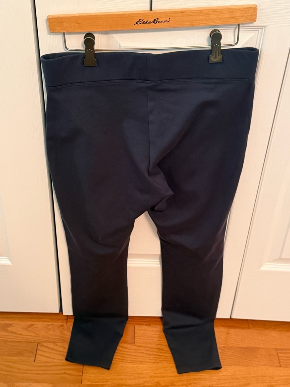 American Giant Ponte Slim Pant in Heritage Navy - Picture 3 of 4